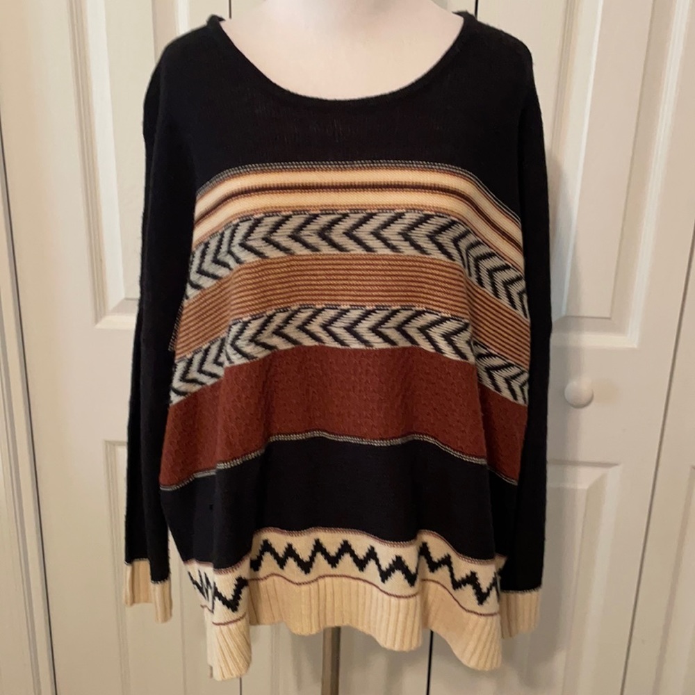 Printed sweater